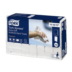   Tork Premium Xpress® Extra Soft Multifold Handtuch, 2-lagig, 21 Pack/Beutel