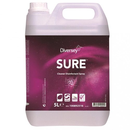 Sure Cleaner Disinfectant Spray tisztító- és fertőtlenítőszer, 5 liter