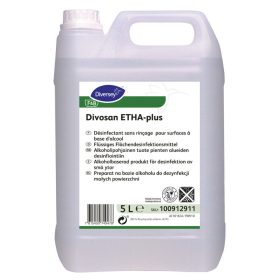   Divosan ETHA-plus etanol alapú általános fertőtlenítőszer felületek rendszeres fertőtlenítésére, 5 liter
