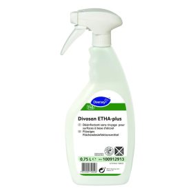   Divosan ETHA-plus etanol alapú általános fertőtlenítőszer felületek rendszeres fertőtlenítésére, 750 ml