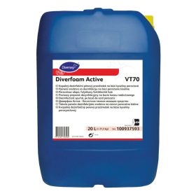   Diverfoam Active VT70 W955 peracetik savon alapuló oxidáló hab fertőtlenítőszer, 20 liter