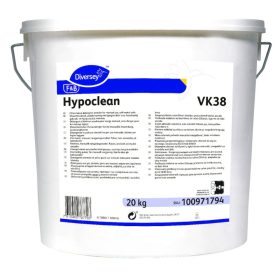   Hypoclean VK38 emelt aktívklór tartalmú, erős zsíroldó hatású por, könnyűfém felületekre is, 20 kg