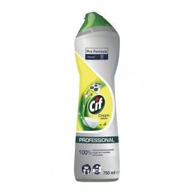   Cif Pro Formula Cream Lemon karcmentesen tisztító folyékony súrolószer citrom illattal, 750 ml
