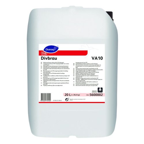 Divbrau VA10 W1779 habmentes foszforsav alapú CIP visszaállító tisztítószer, 20 liter