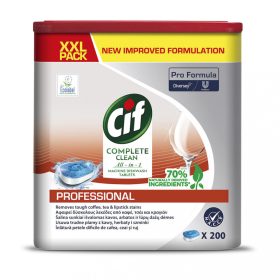 Cif Pro Formula All in 1 Tablets Spülmaschinentabs, 200 St