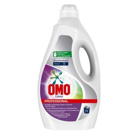  Omo Pro Formula Liquid Active Clean Colour Flüssigwaschmittel für farbige Textilien, 5 Liter