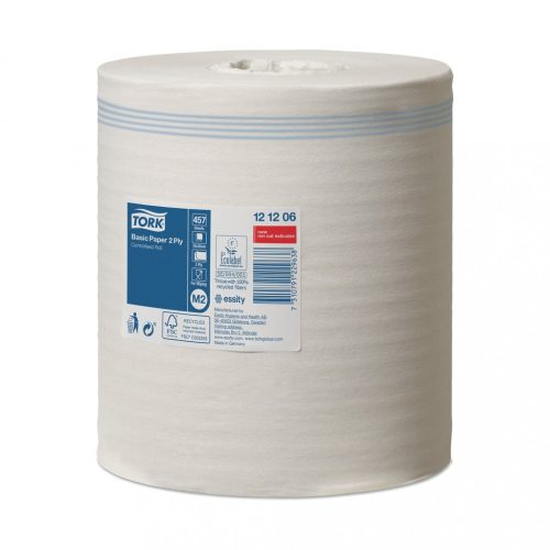 Tork Basic középmagos törlő (M2), 2 rétegű, 6 tekercs/karton