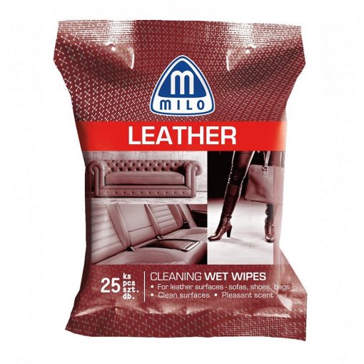 Milo nedves bőrtisztító törlőkendő, 25 db/csomag