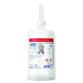   Tork S1 virucid wirkendes alkoholisches flüssiges Handdesinfektionsmittel, 1 Liter