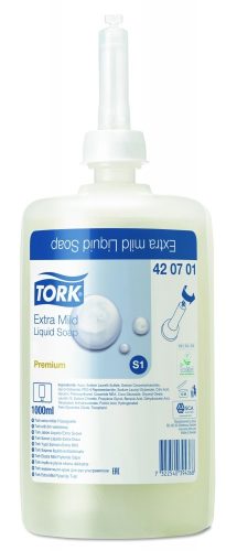 Tork Premium Soap Liquid illatmentes folyékony szappan, 1 liter