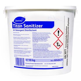   Titan Sanitizer chlorbasierter, pulverförmiger, konzentrierter Desinfektionsreiniger, 10 kg