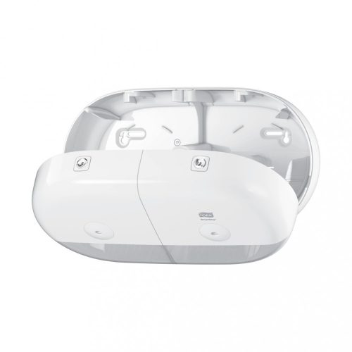 Tork SmartOne® Mini duplatekercses toalettpapír adagoló, fehér