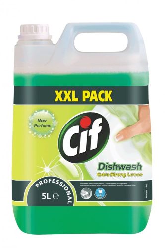 Cif Pro Formula Dishwash Extra Strong Lemon Flüssiges Handgeschirrspülmittel, 5 Liter