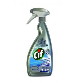   Cif Pro Formula Stainless Steel rozsdamentes acél- és üvegtisztítószer, 750 ml
