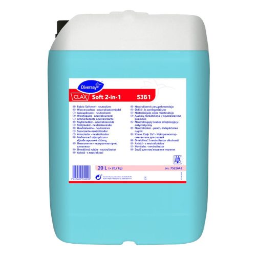 Clax Soft 2-in-1 53B1 öblítő- és semlegesítőszer, 20 liter