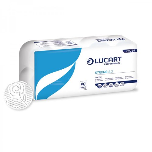 Lucart Strong 8.3 toalettpapír, 8 tekercs/csomag