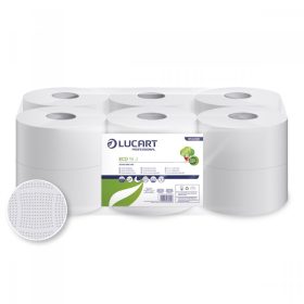 Lucart Eco 19 J Toilettenpapier, 12 Rollen/Paket