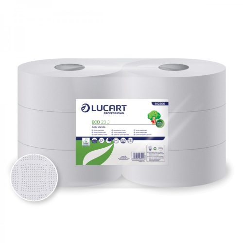 Lucart Eco 23 J Toilettenpapier, 6 Rollen/Paket
