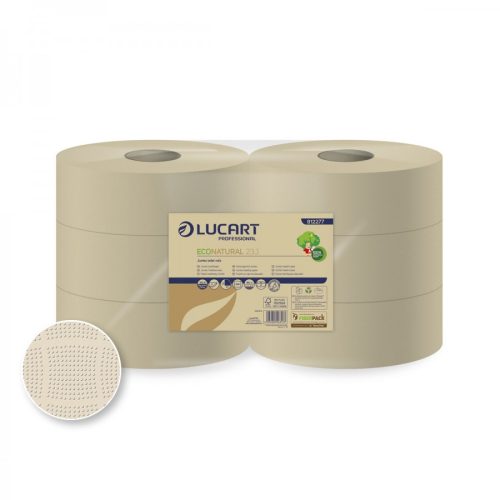 Lucart EcoNatural 23 J toalettpapír, 6 tekercs/csomag
