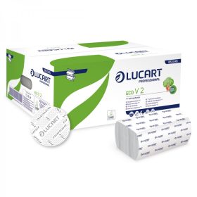 Lucart Eco V 2 gefaltetes Papierhandtuch