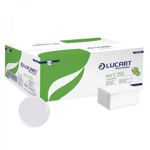 Lucart Eco V 150 gefaltetes Papierhandtuch