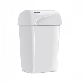 Lucart hulladékgyűjtő láthatatlan zsákkal, fehér