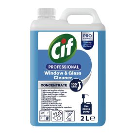   Cif Professional Ablak-, és üvegtisztítószer koncentrátum, 2 liter