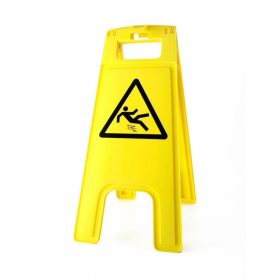 Csúszásveszély tábla