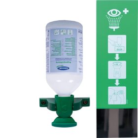   Actiomedic EYE CARE Single I fali szemkimosó állomás 500 ml 0.9% nátrium-klorid oldattal