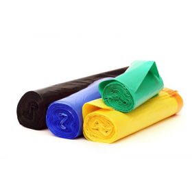 Hulladékgyűjtőzsák, 55*62 cm, 40 literes, 20 db/roll