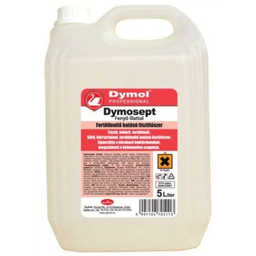 Dymosept fertőtlenítő tisztítószer, fenyő illat, 5 liter