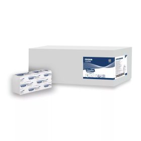   Z-Falz Handtuch, weiß, 2 Schichten, 21*21 cm, 3000 Blatt/Karton