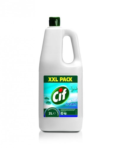 Cif Pro Formula Cream, kratzfreier flüssiger Reinigungsreiniger, 2 Liter