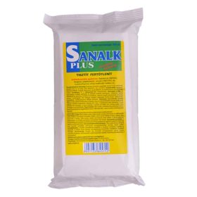   Sanalk fertőtlenítő gyorstisztító kendő, utántöltő, 100 db/csomag