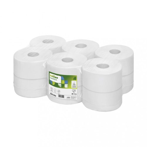 Wepa Satino Comfort Toilettenpapier, 12 Rollen/Paket