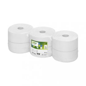   Wepa Satino Comfort Schneeweißes Toilettenpapier, 6 Rollen/Paket