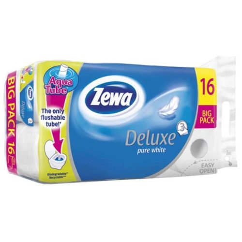 Zewa Deluxe Delicate Care toalettpapír, 3 rétegű, 16 tekercses