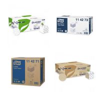 Gefaltetes Toilettenpapier